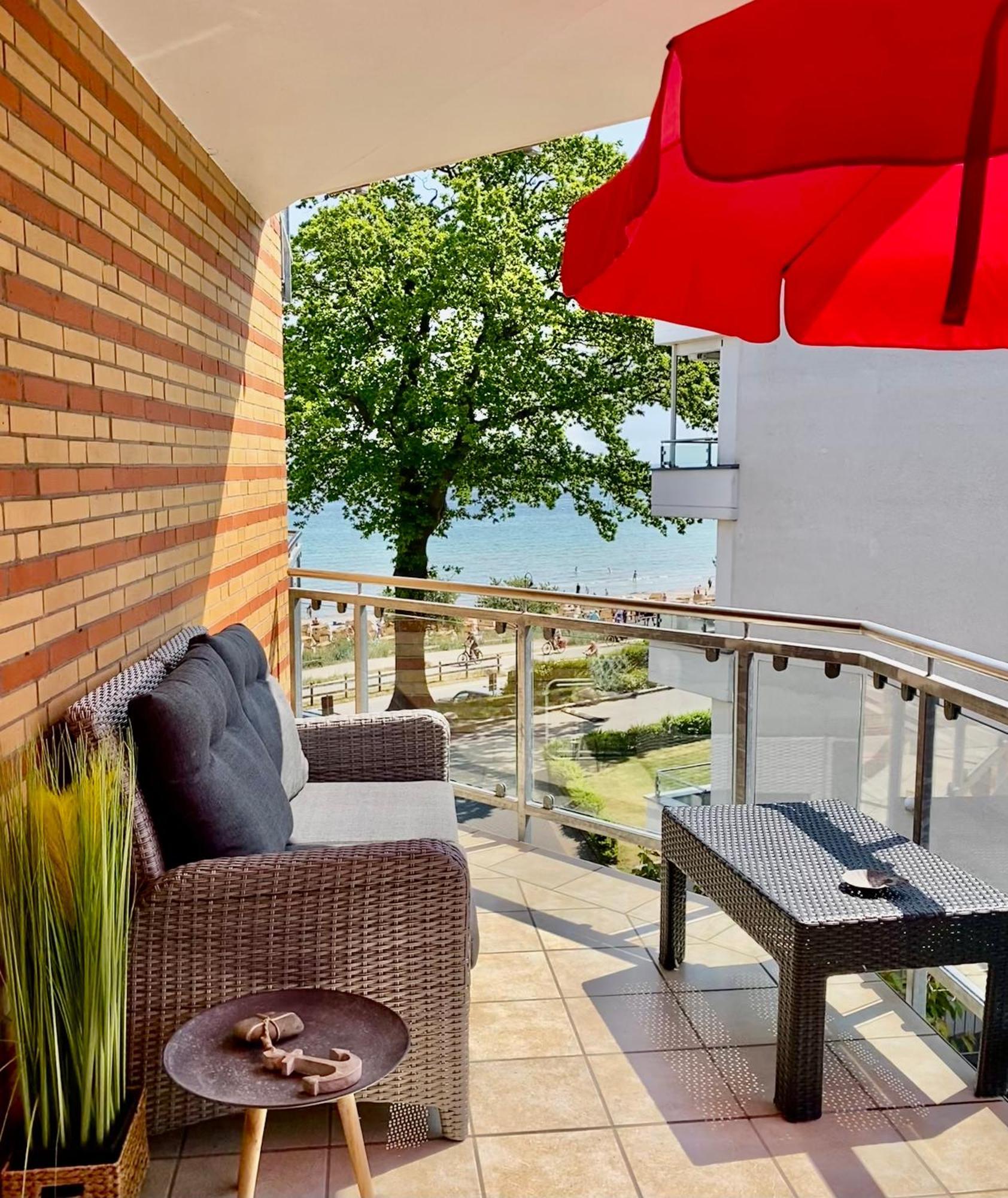 Ostseeblick Scharbeutz Buitenkant foto